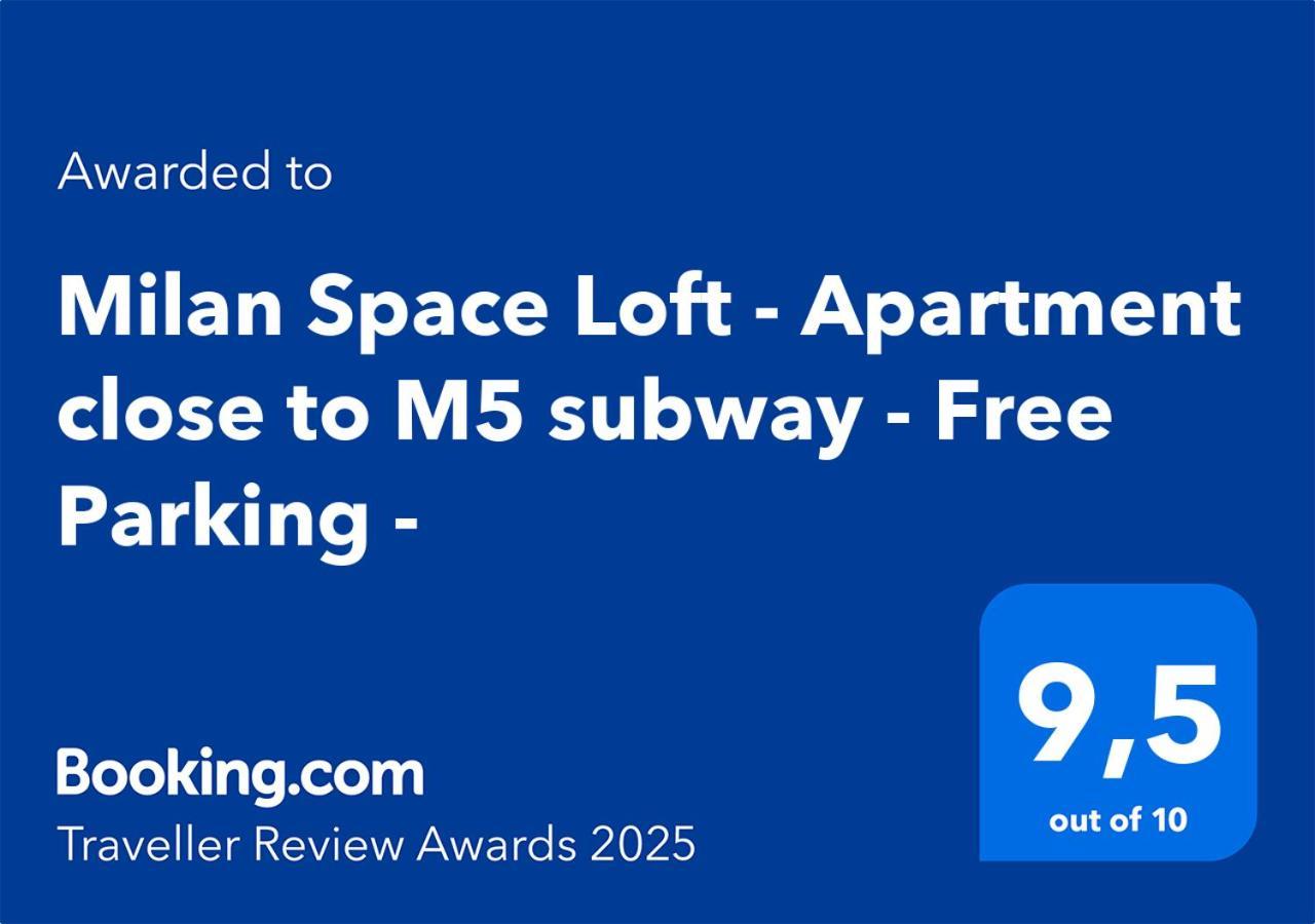 Milan Space Loft - Apartment Close To M5 Subway - Free Parking - Sky & Netflix Tv Eksteriør bilde